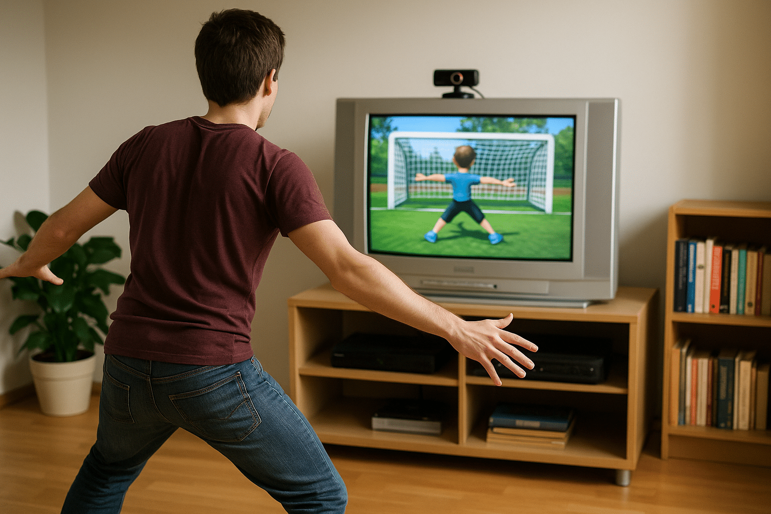 Camera-Based Motion Gaming Before Kinect