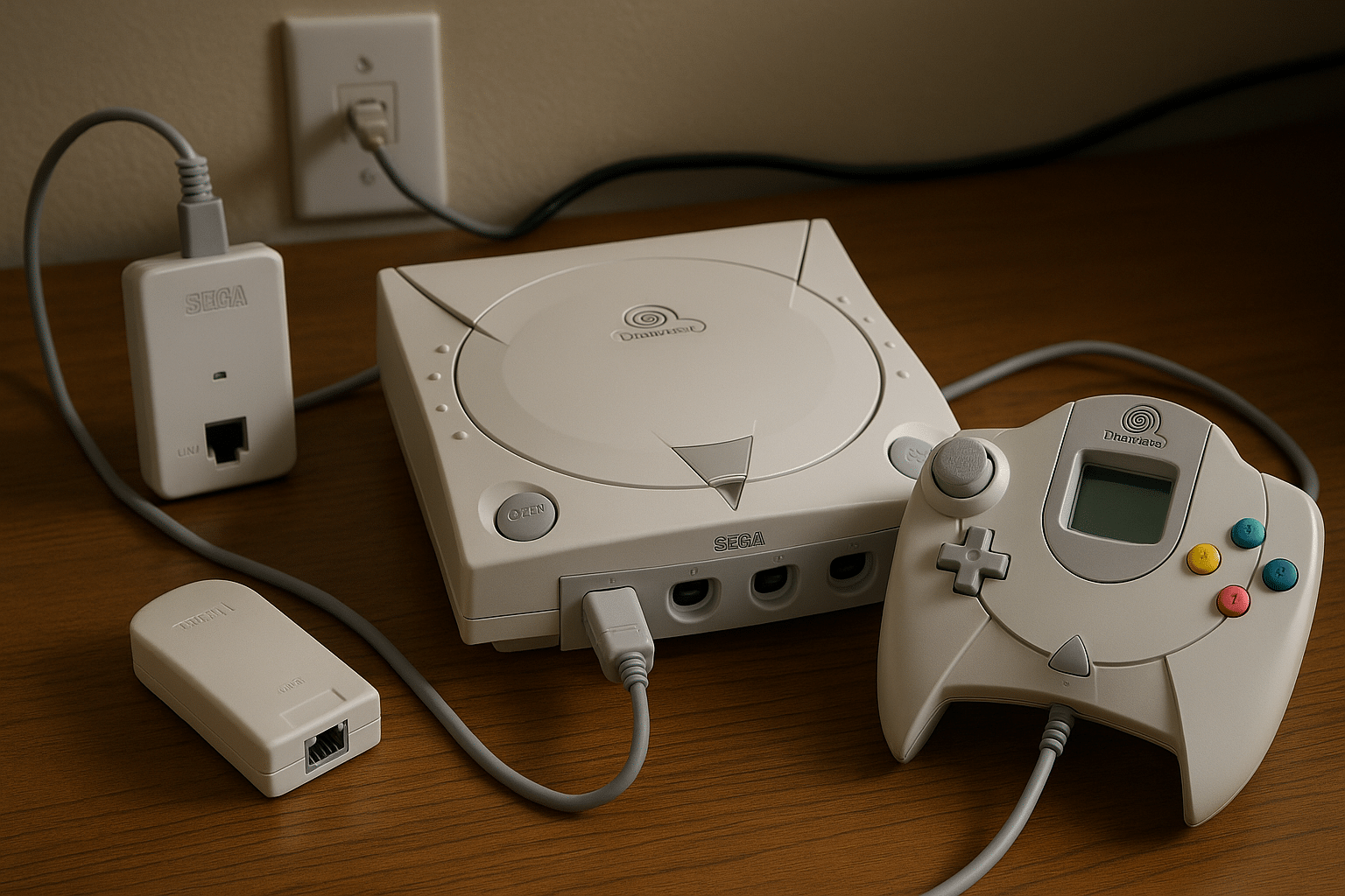 The Sega Dreamcast's Online Gaming Infrastructure