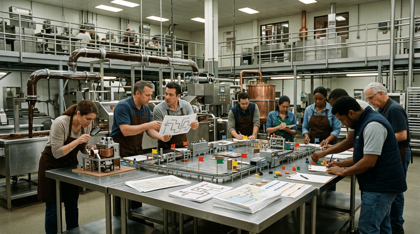 A Chocolate Factory Competition Built on Strategy, Not Morality