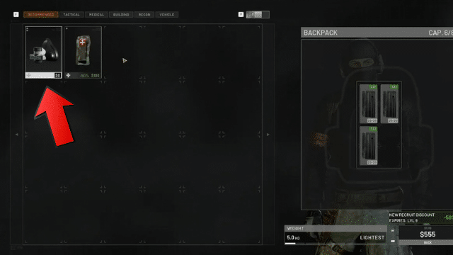 The Self Resuscitator item in WARDOGS